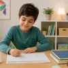 Difficulty concentrating in school-aged children (7-9) with a homework plan and routine